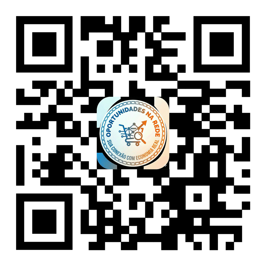 QrCode canal no WhatsApp de Oportunidades na Rede